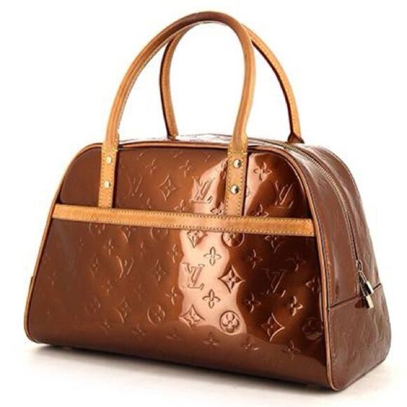 Louis Vuitton Bronze Monogram Vernis Tompkins Square ✨ - Picture 1 of 15